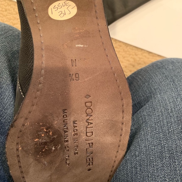 NWOT, charcoal gray, nubuck boot. Made in Italy - Picture 7 of 8